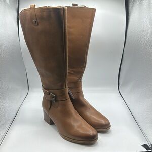 NWT Naturalizer Womens Kim boots, Banana Bread Leather, 10